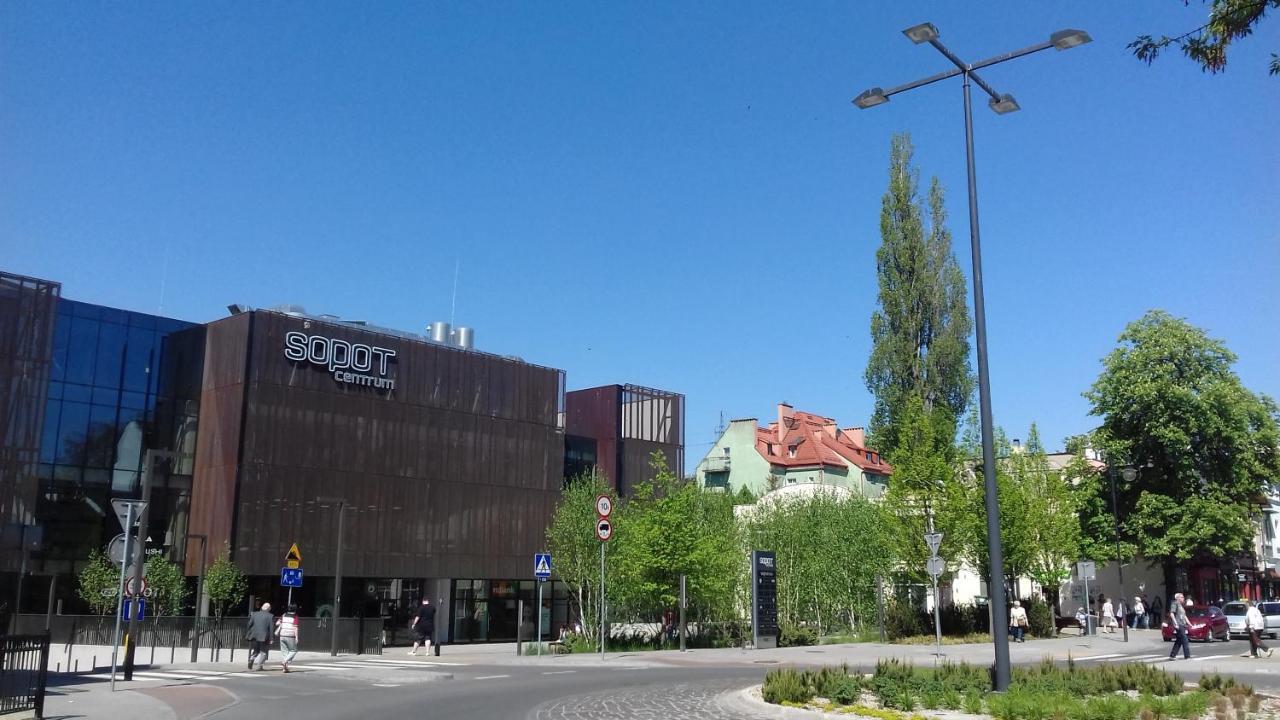 Studio Four - Prywatne Wejscie I Taras W Centrum Sopotu Екстер'єр фото